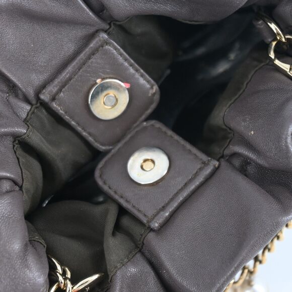 CHRISTIAN DIOR Delices Faux Pearls Cannage Quilt Leather Mini Bag - Picture 11 of 15